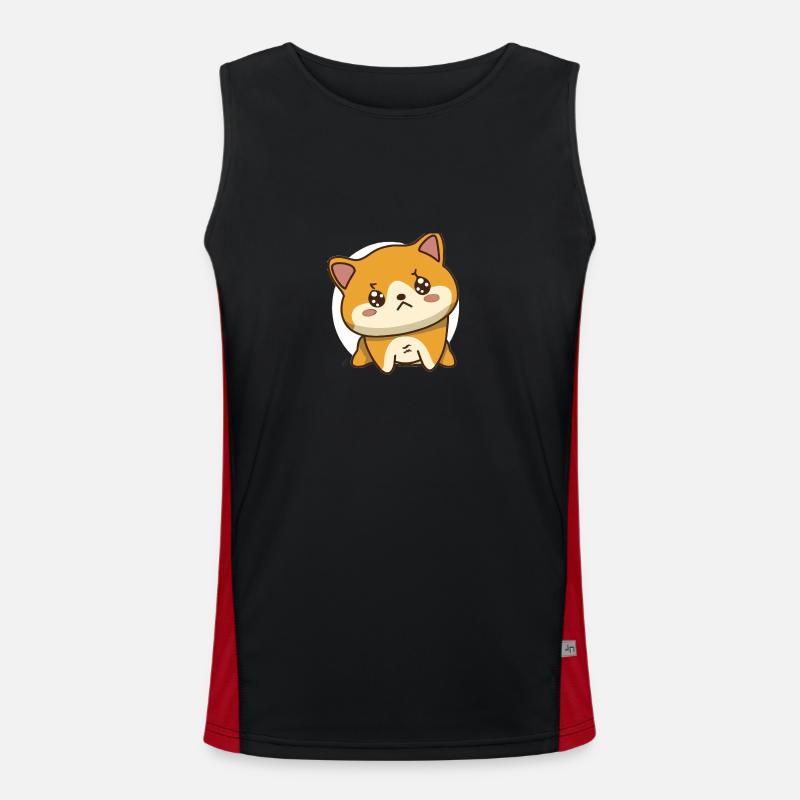 Dog Men's Functional Contrast Tank Top 