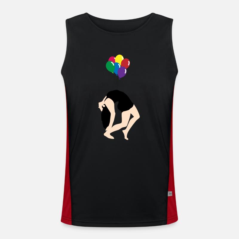 Luftballon Funktionelles Kontrast-Tank Top für Männer 