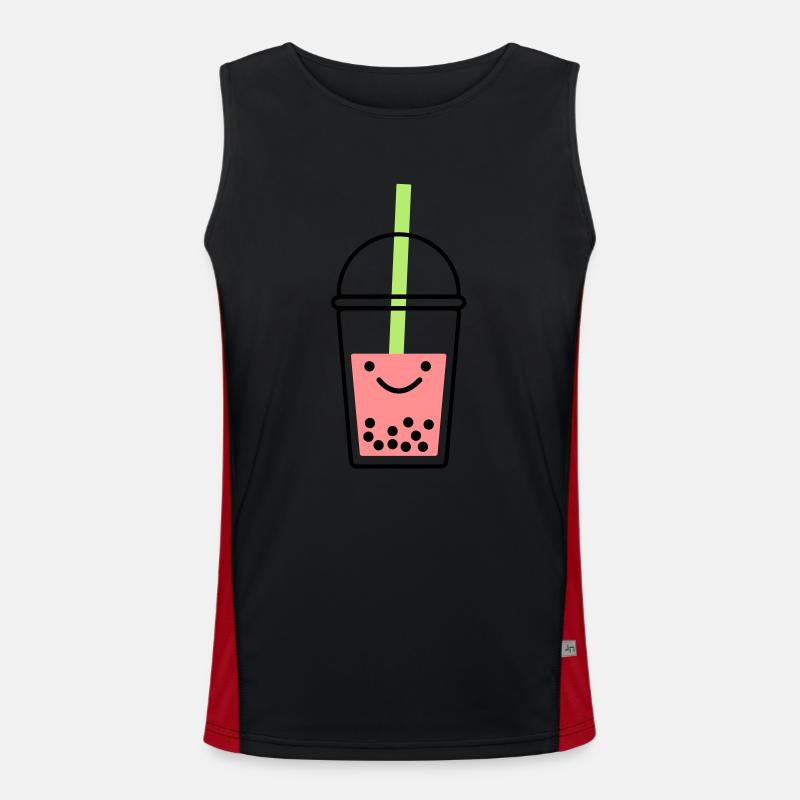 Bubble Tea Débardeur respirant contrasté Homme 