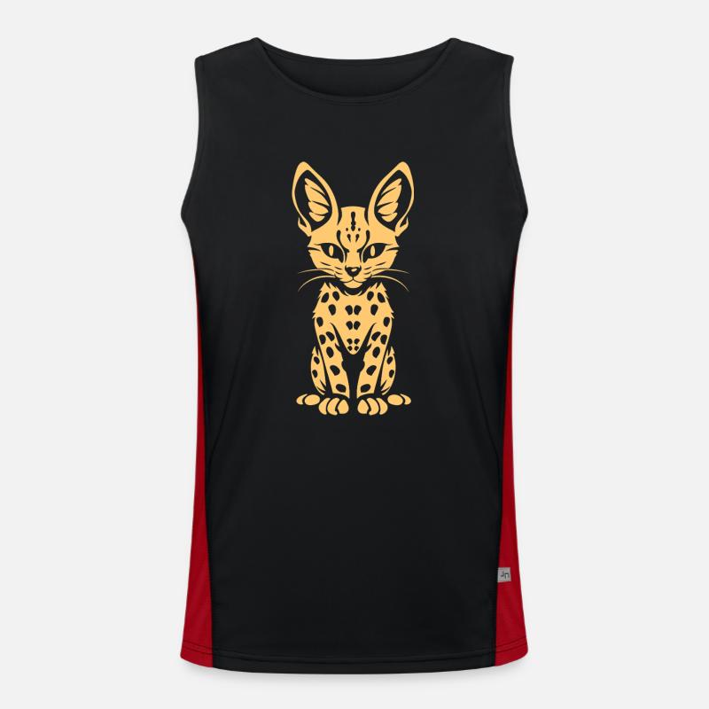 serval Débardeur respirant contrasté Homme 