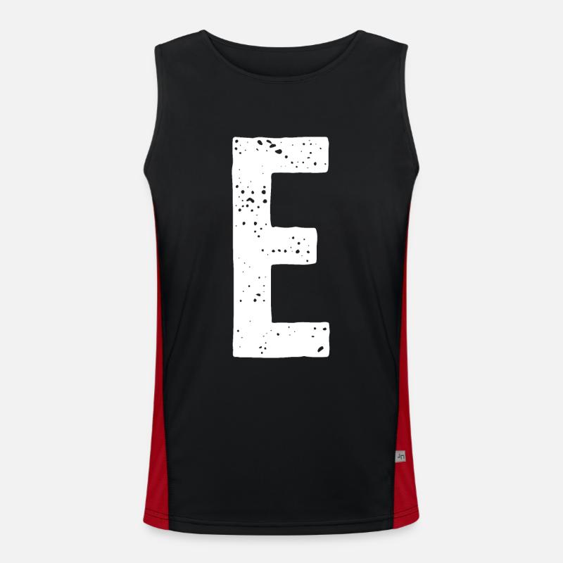 E-Brief Funktionelles Kontrast-Tank Top für Männer 