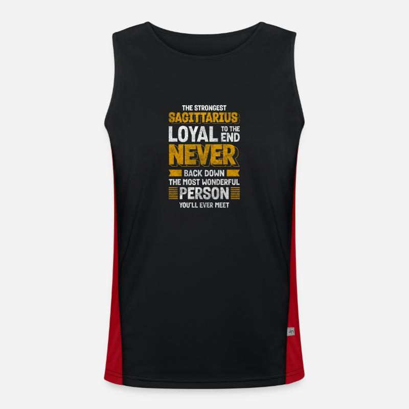 Star Zodiac Men's Functional Contrast Tank Top 