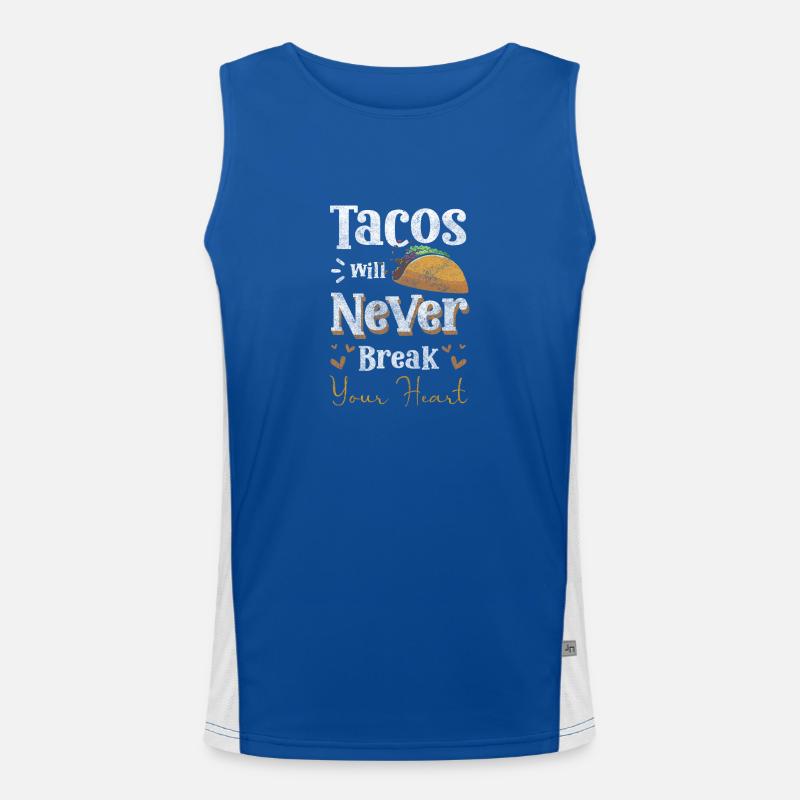 Célébrations espagnoles de tacos Débardeur respirant contrasté Homme 