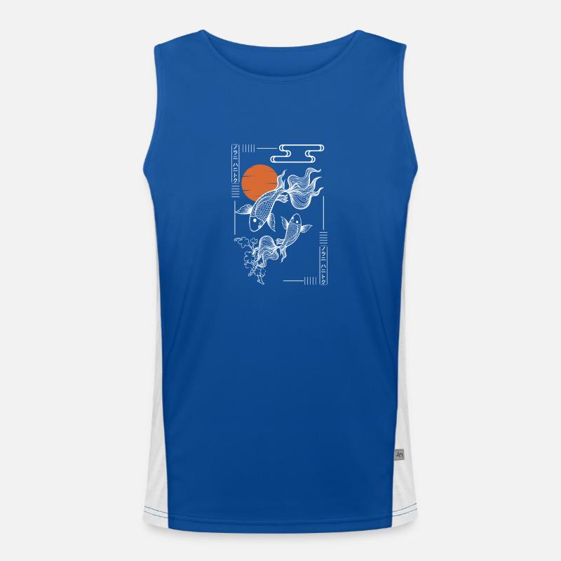 Orient Samurai Men's Functional Contrast Tank Top 