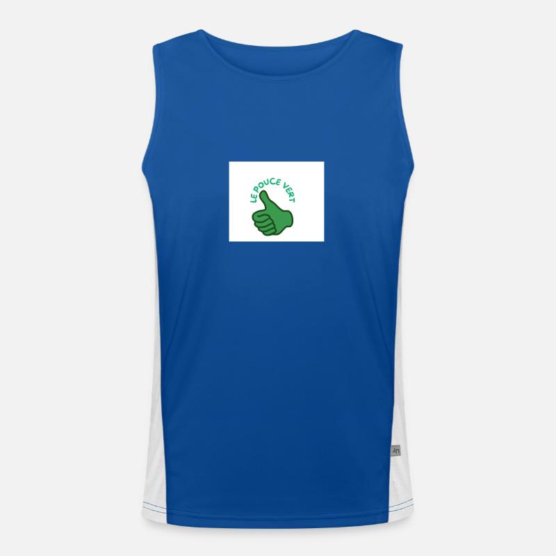 LE POUCE VERT 1 Débardeur respirant contrasté Homme 