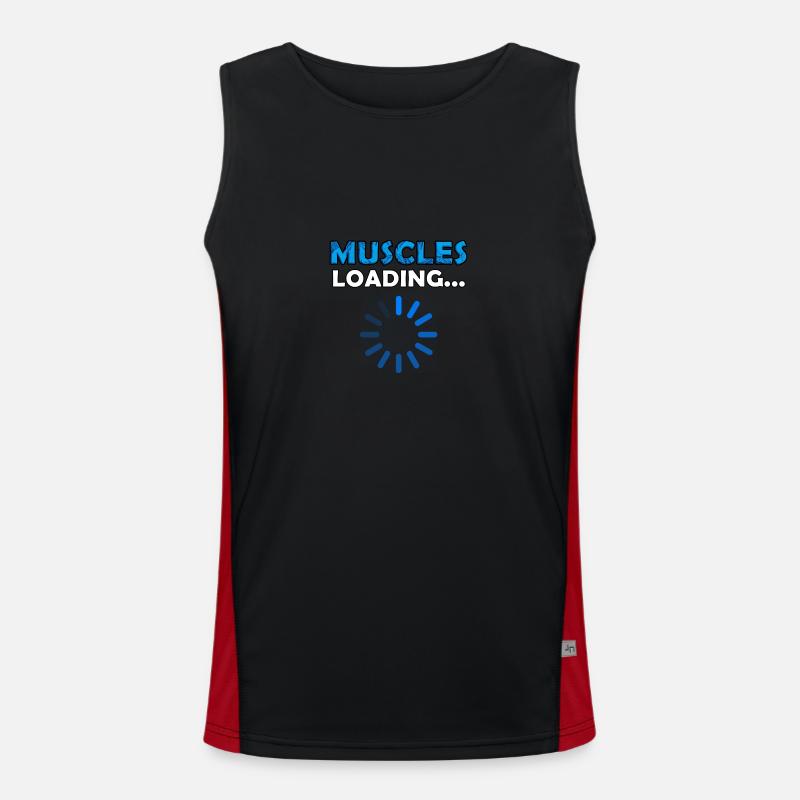 Muscles Loading Men's Functional Contrast Tank Top 