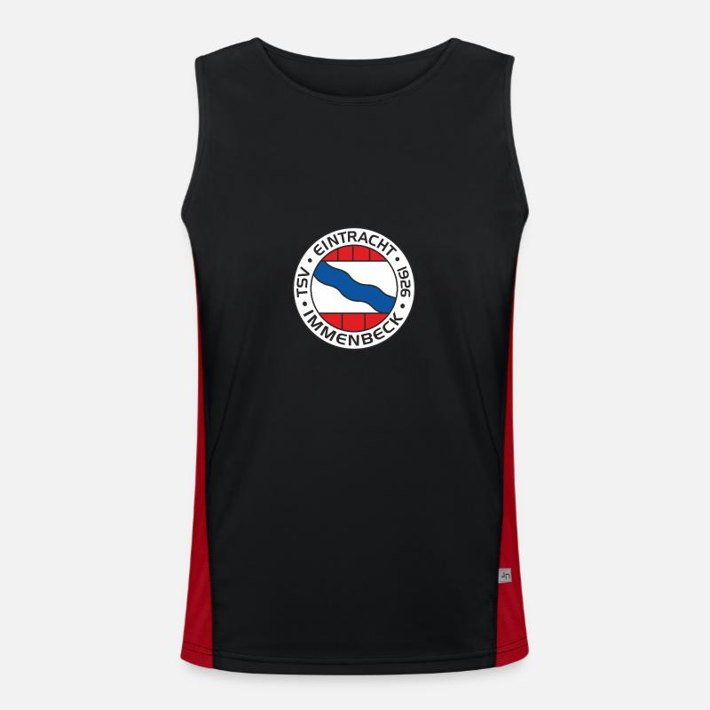 TSV Eintracht Immenbeck Funktionelles Kontrast-Tank Top für Männer 