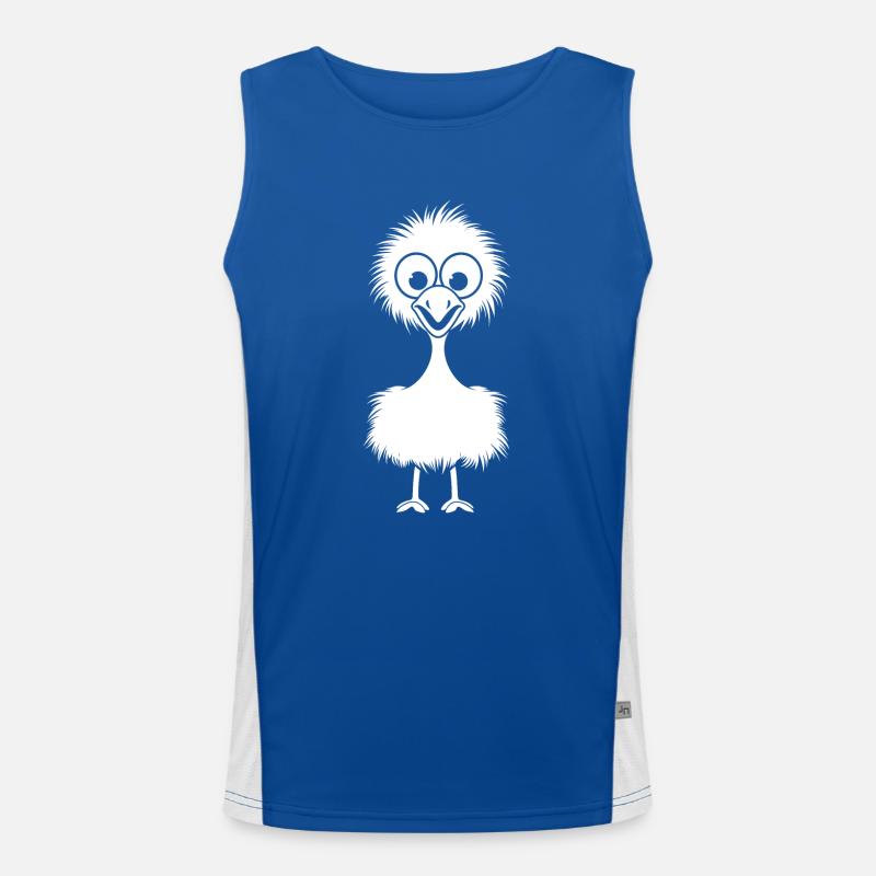 ostrich Men's Functional Contrast Tank Top 