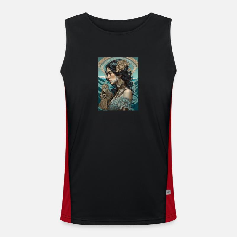 ghotic class Débardeur respirant contrasté Homme 