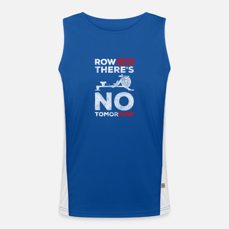 Rudergerät Trainer Hardcore Funktionelles Kontrast-Tank Top für Männer 