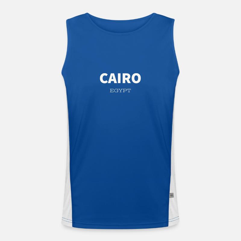 Cairo Men's Functional Contrast Tank Top 