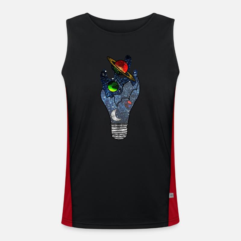 Cosmic Idea Men's Functional Contrast Tank Top 
