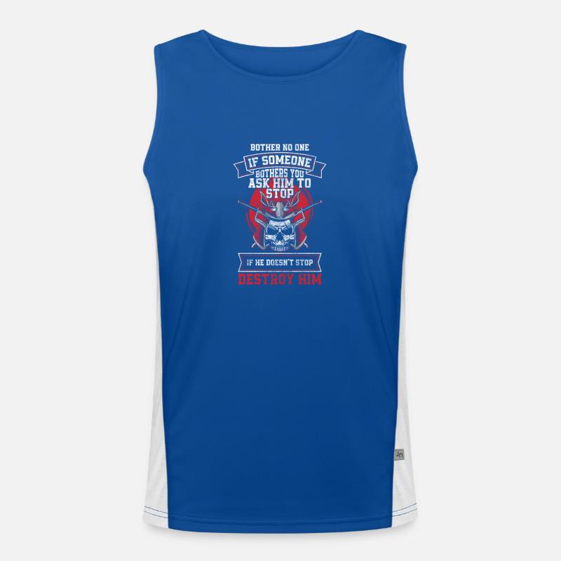 Samurai Aikido Honor Men's Functional Contrast Tank Top 