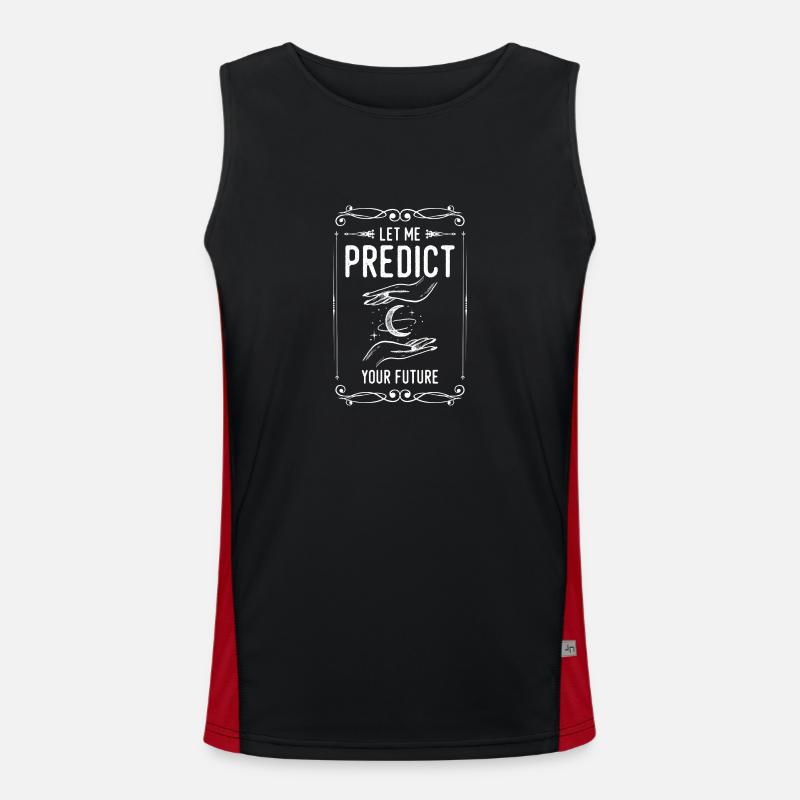 Psychic Magic Hobby Men's Functional Contrast Tank Top 