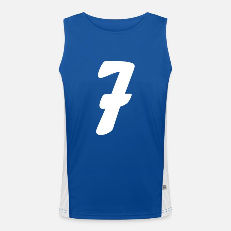 7 Men's Functional Contrast Tank Top 