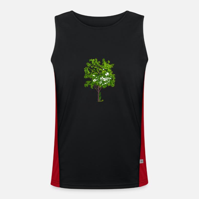 tree Men's Functional Contrast Tank Top 