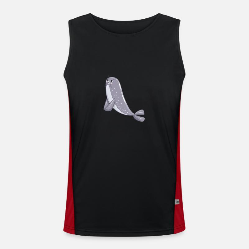 Robbe Funktionelles Kontrast-Tank Top für Männer 