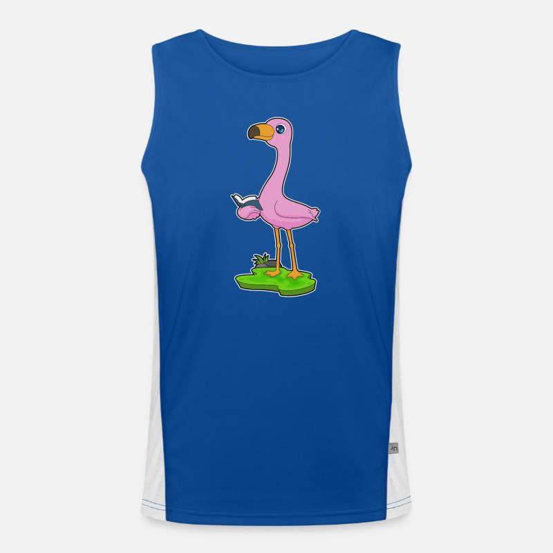Flamingo Book Débardeur respirant contrasté Homme 