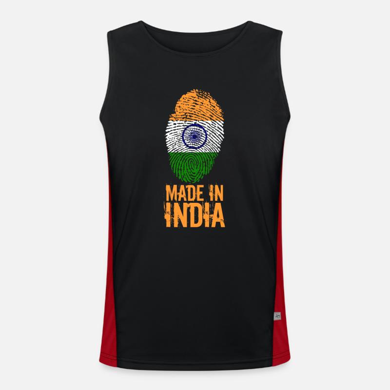 Fabriqué en Inde / Made in India Débardeur respirant contrasté Homme 