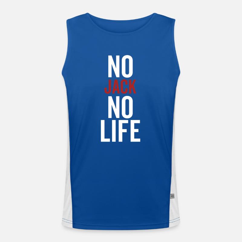 No Jack No Life Men's Functional Contrast Tank Top 