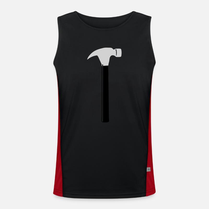 Tool Hammer Men's Functional Contrast Tank Top 