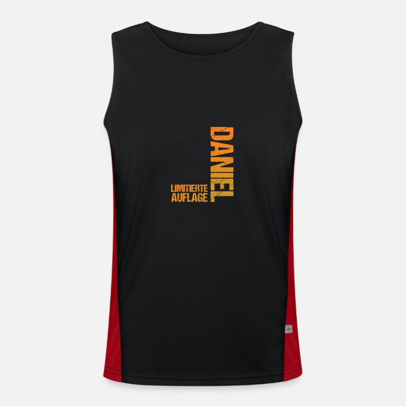 Daniel Funktionelles Kontrast-Tank Top für Männer 