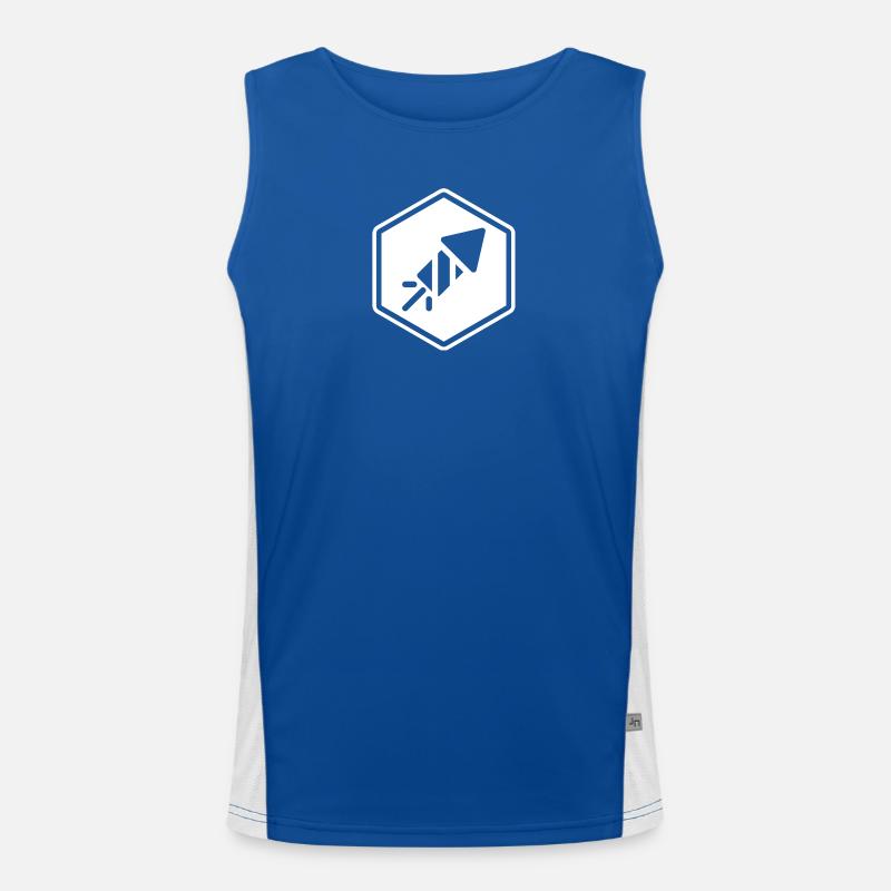 Fe & Py Originale Funktionelles Kontrast-Tank Top für Männer 