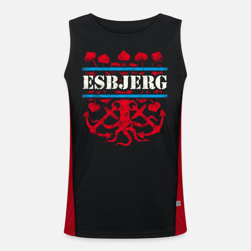Esbjerg Débardeur respirant contrasté Homme 
