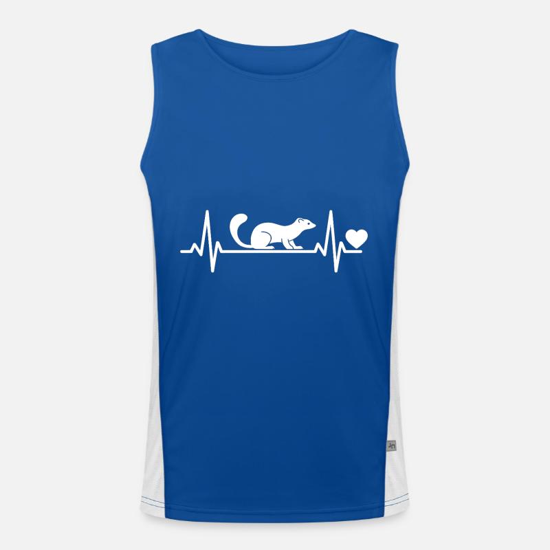 Wiesel Funktionelles Kontrast-Tank Top für Männer 