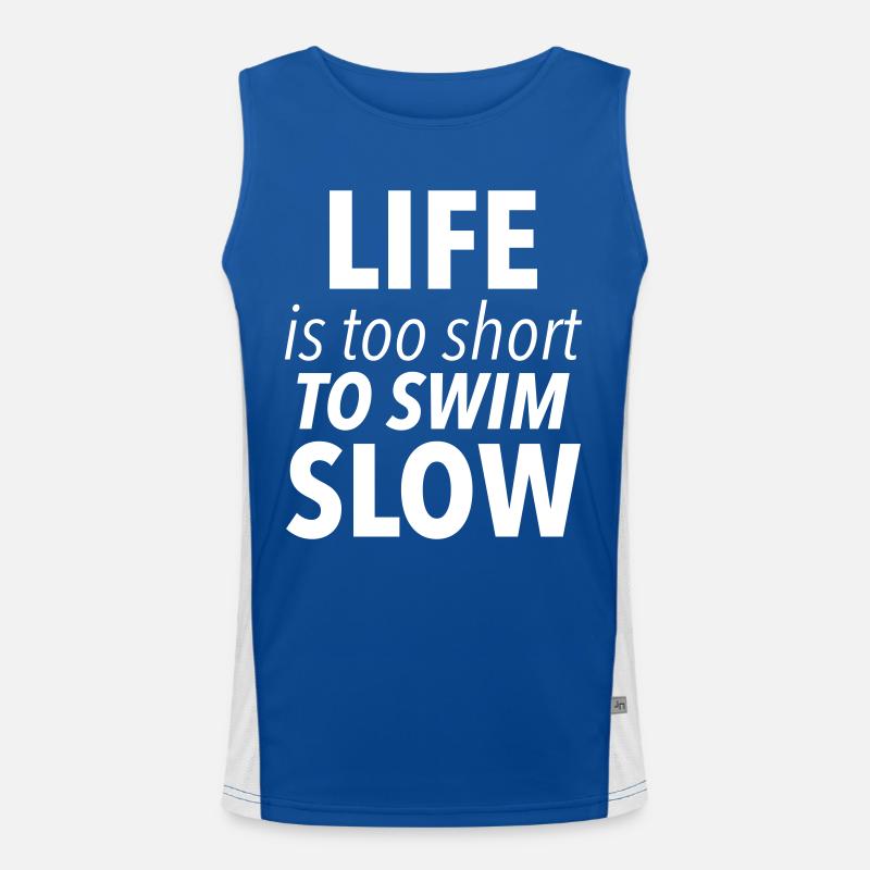 swim Men's Functional Contrast Tank Top 