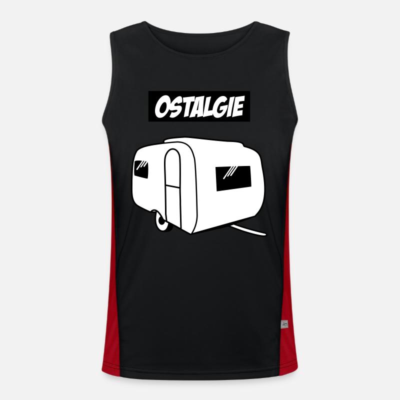 Ostalgie QEK Junior Men's Functional Contrast Tank Top 