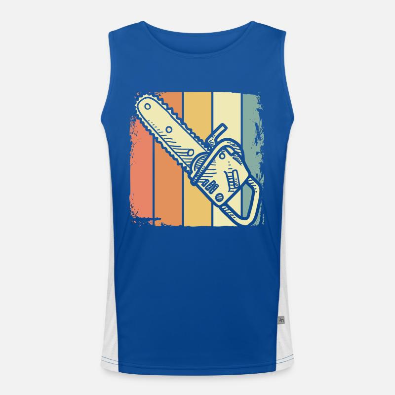 lumberjack Men's Functional Contrast Tank Top 