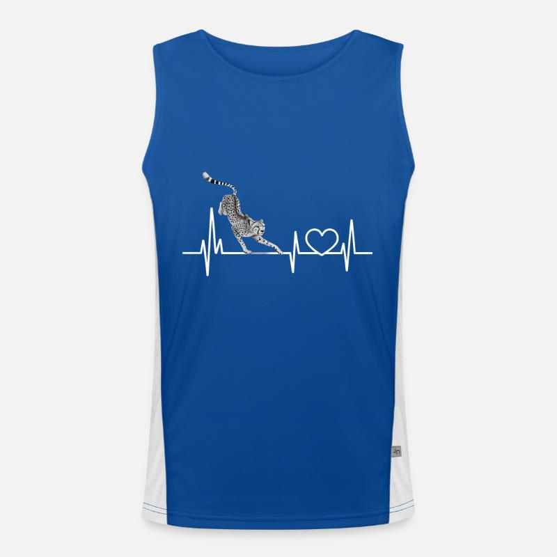 Cheetah Men's Functional Contrast Tank Top 