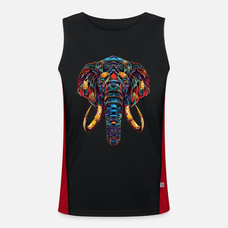 Mammut Funktionelles Kontrast-Tank Top für Männer 