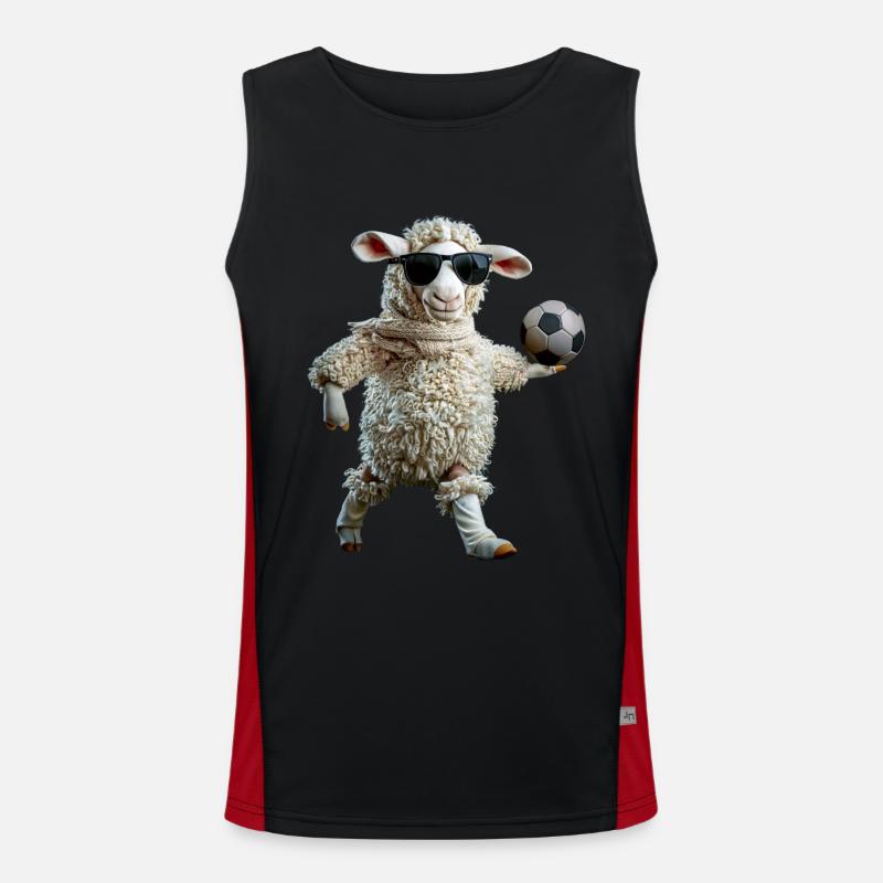 Mouton Débardeur respirant contrasté Homme 