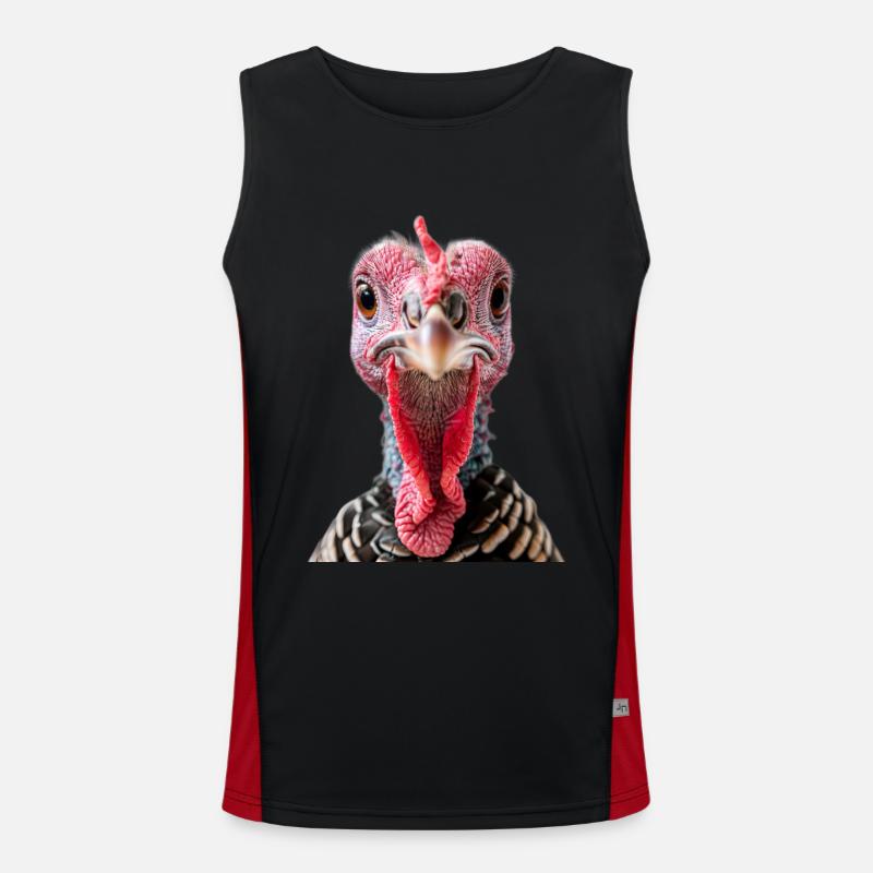 Turkey Men's Functional Contrast Tank Top 