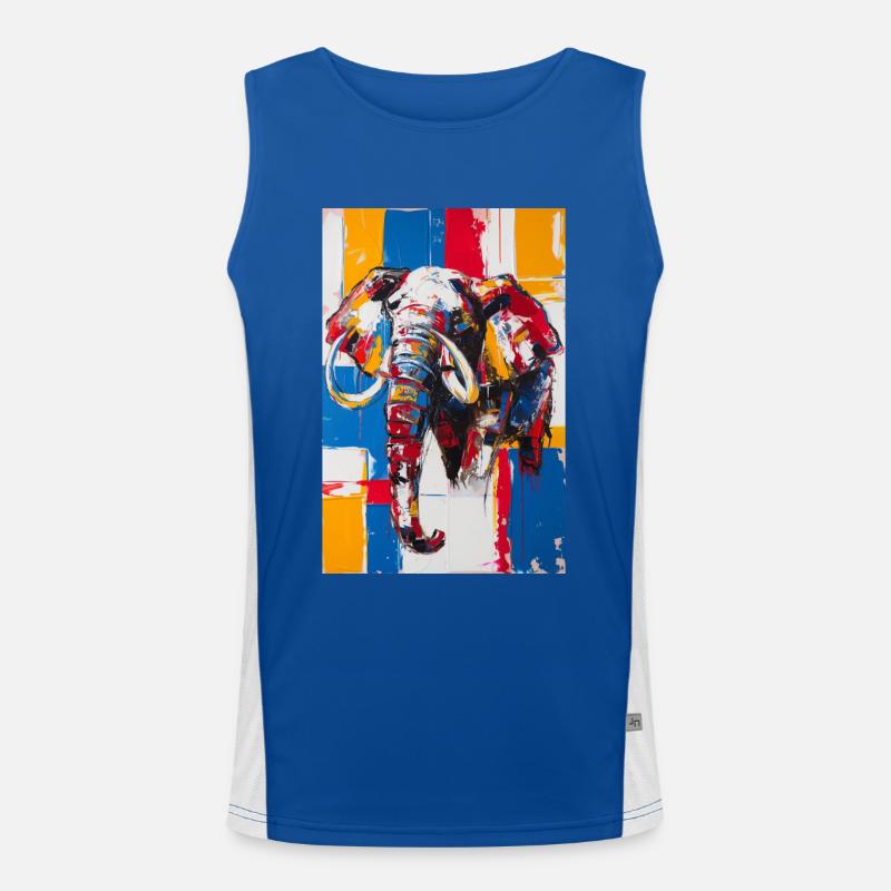 Mammut Funktionelles Kontrast-Tank Top für Männer 