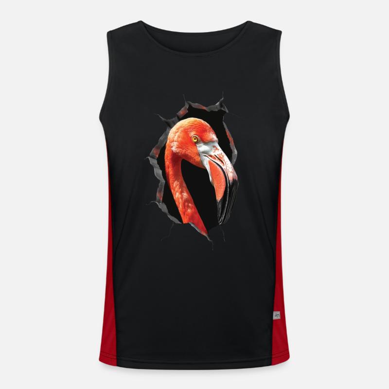 Flamingo Men's Functional Contrast Tank Top 
