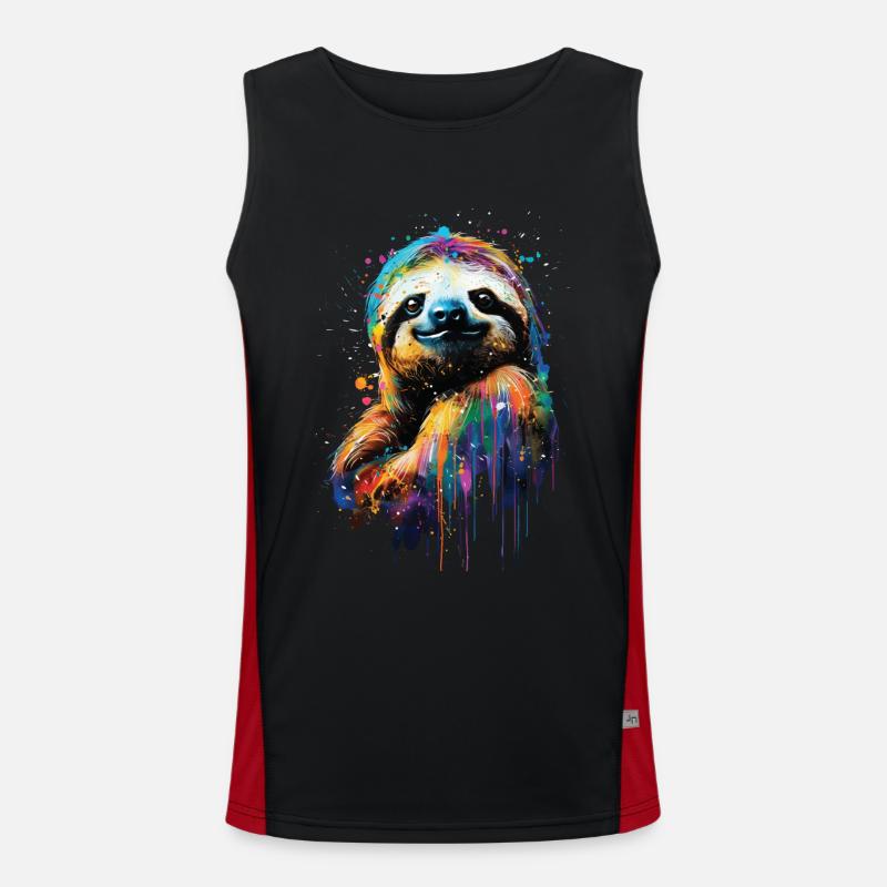 Sloth Men's Functional Contrast Tank Top 