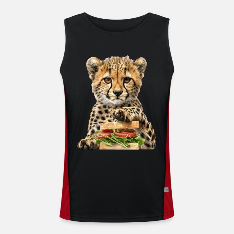 Guépard Débardeur respirant contrasté Homme 