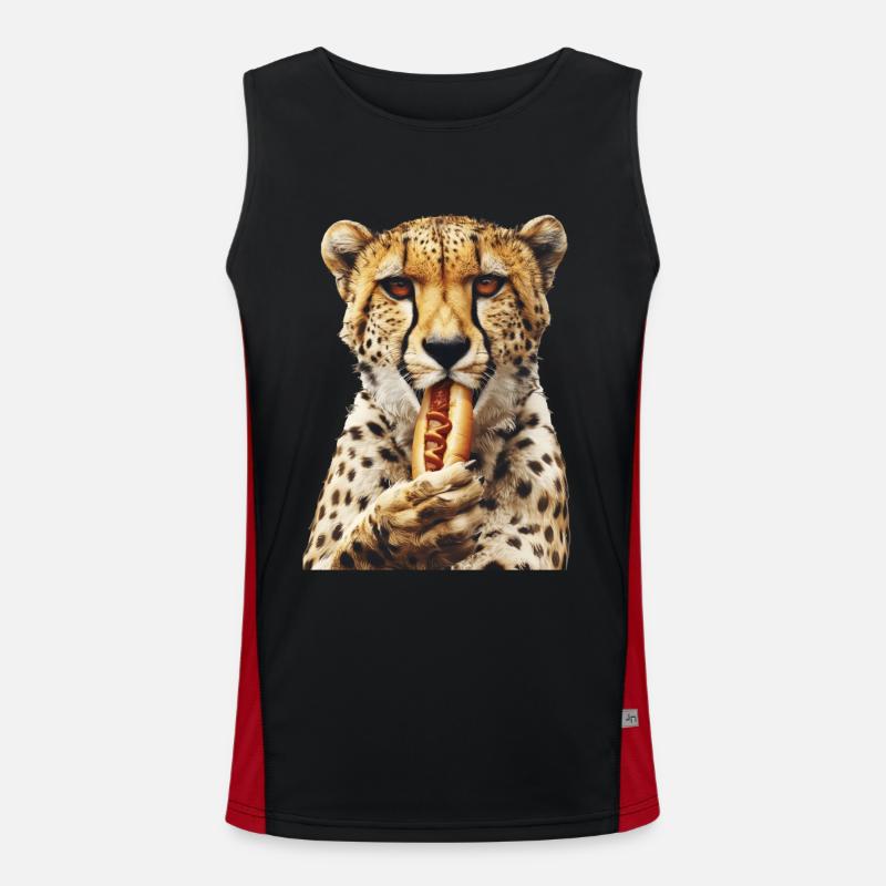 Cheetah Men's Functional Contrast Tank Top 