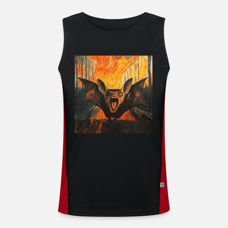 Schläger Funktionelles Kontrast-Tank Top für Männer 