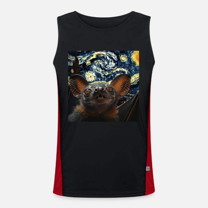 Schläger Funktionelles Kontrast-Tank Top für Männer 