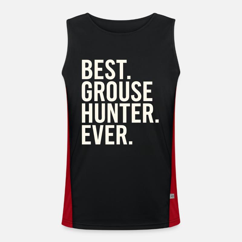 Auerhahn Funktionelles Kontrast-Tank Top für Männer 