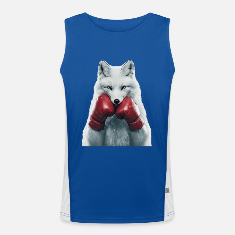 Polarfuchs Funktionelles Kontrast-Tank Top für Männer 