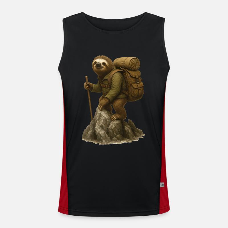 Sloth Hiking Men's Functional Contrast Tank Top 