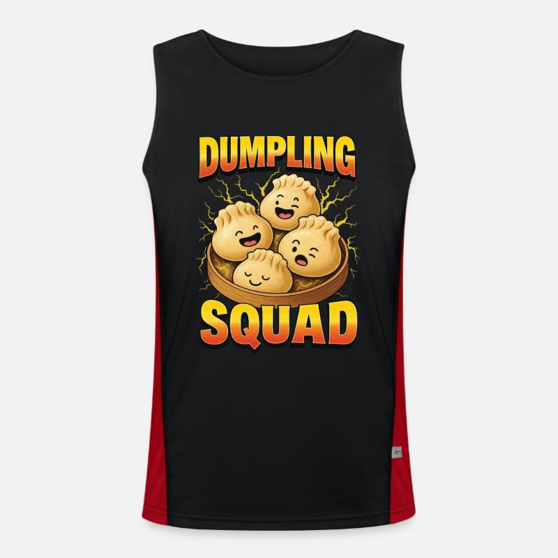 Dumbling dumpling Men's Functional Contrast Tank Top 