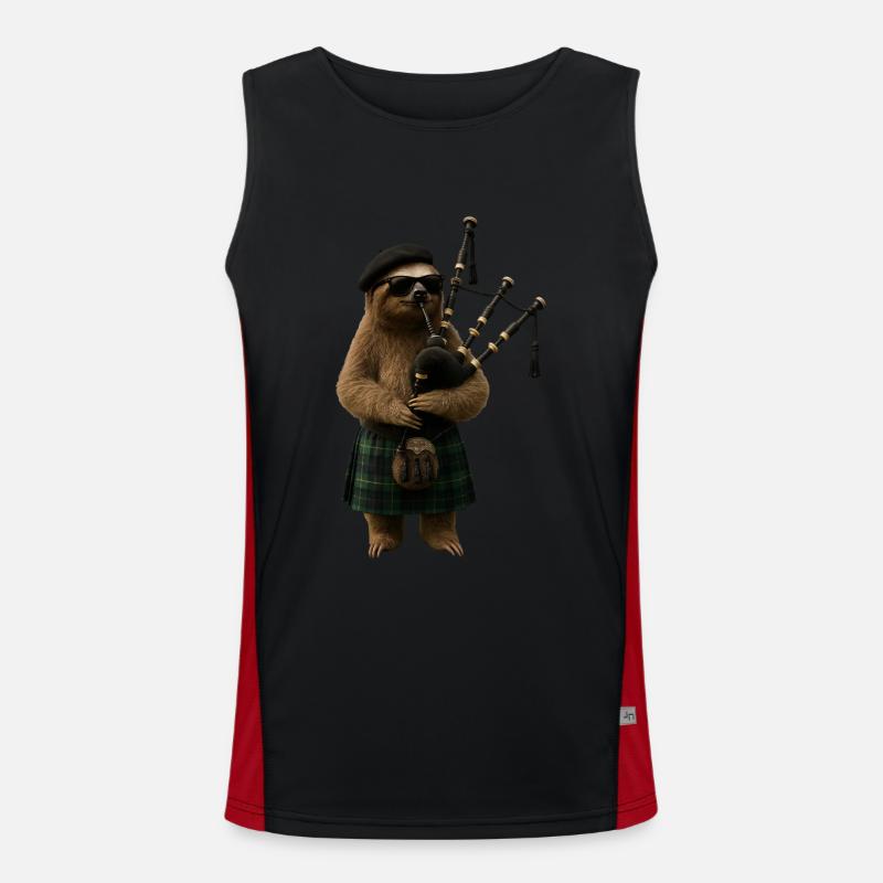 Cornemuse paresseuse Débardeur respirant contrasté Homme 