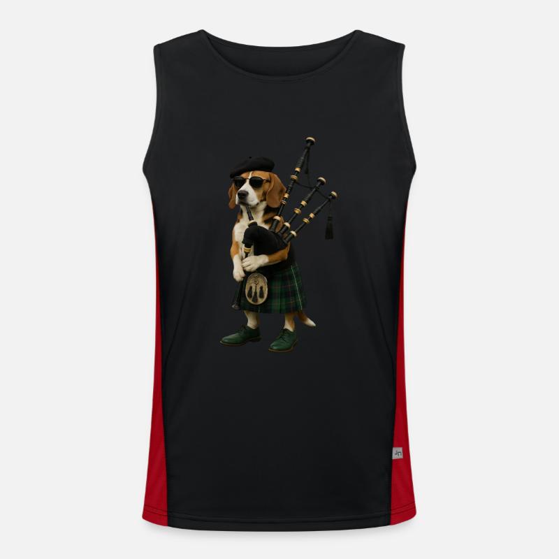Cornemuse Beagle Débardeur respirant contrasté Homme 