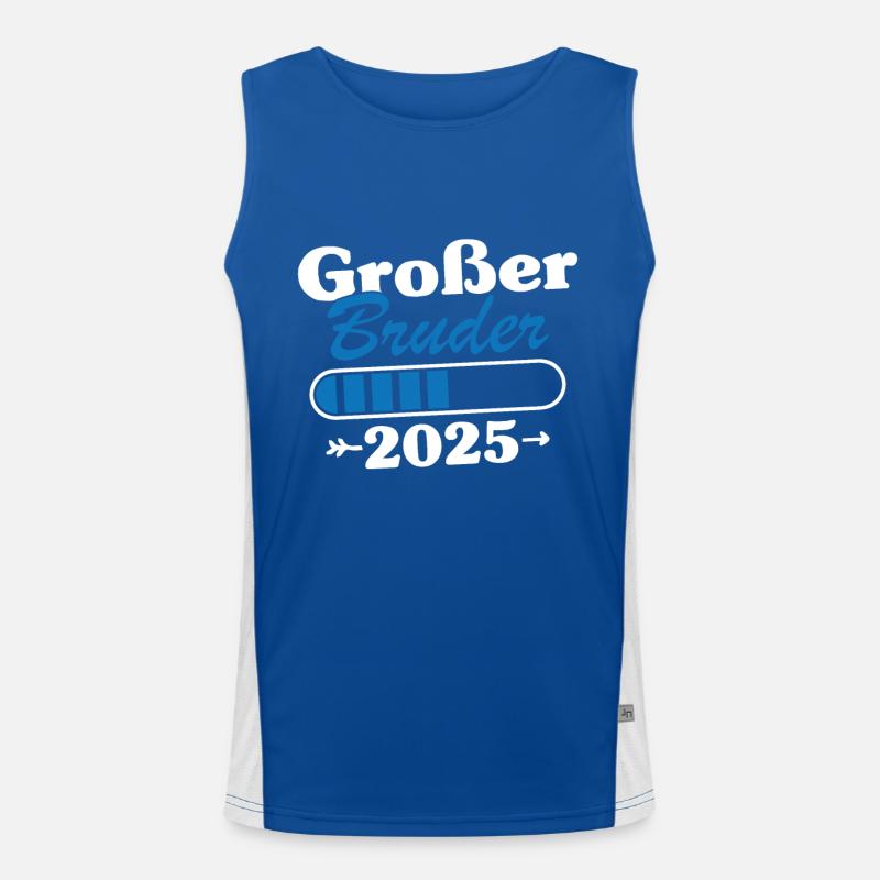 Großer Bruder Loading 2025 Funktionelles Kontrast-Tank Top für Männer 